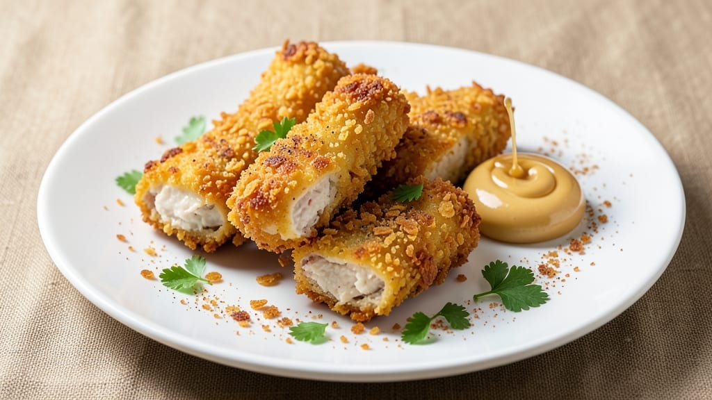 Chicken Fingers With Corn Flakes Recipe: Crunchy Coating That Stays Crispy
