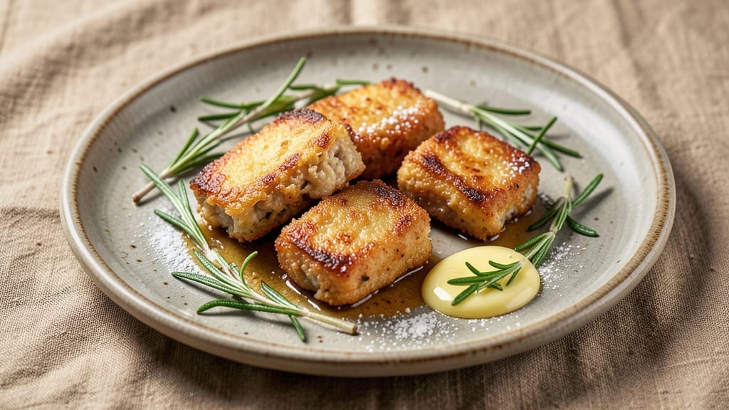 Chicken Gizzard Recipe: Crispy-Pan Fried with Herbed Butter
