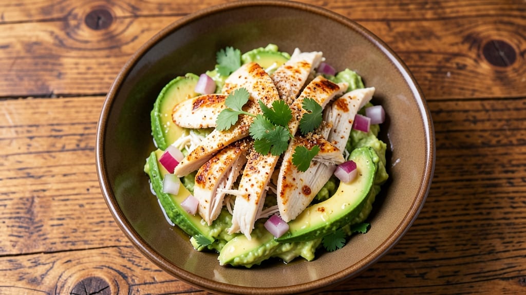 Chicken Guacamole Recipe: Crispy Bites With Cool Avocado Cream