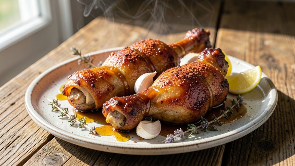 Chicken Leg Marinade Recipe: Smoky Garlic and Citrus Zing for Crispy Skin