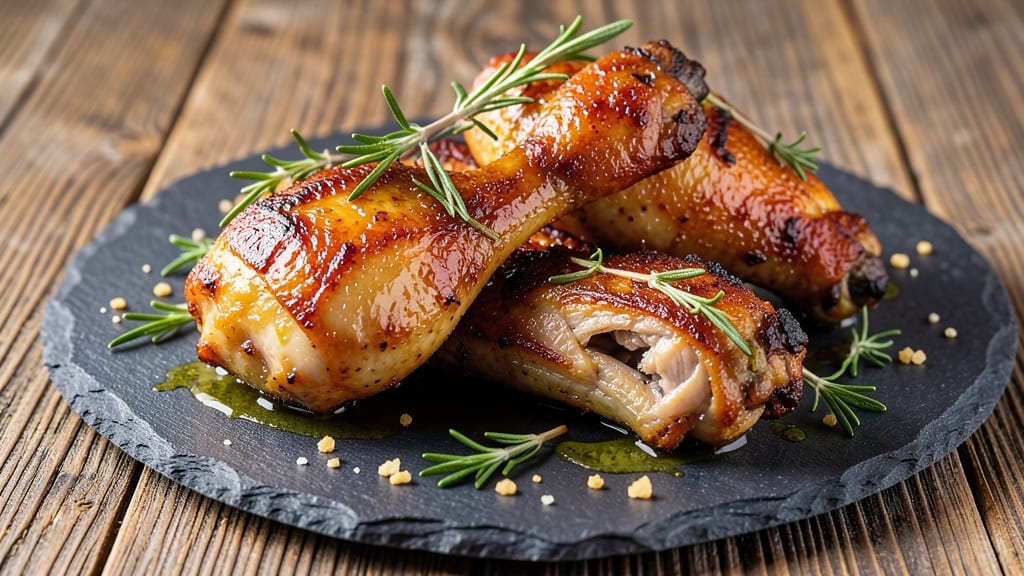 Chicken Legs Recipe: Crispy Skin With Juicy, Fall-Off-Bone Meat
