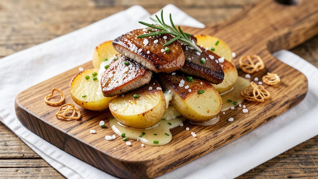 Chicken Livers With Potatoes Recipe: Pan-Seared Richness and Crispy Spuds