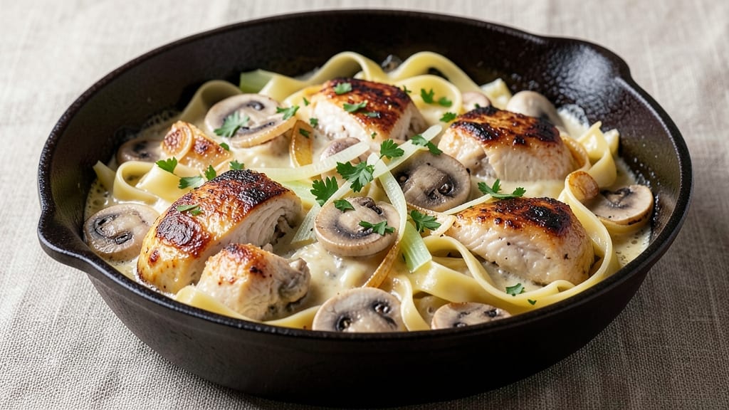 Betty Crocker's Chicken Tetrazzini Recipe: One-Pan Creamy Mushroom & Celery Masterpiece