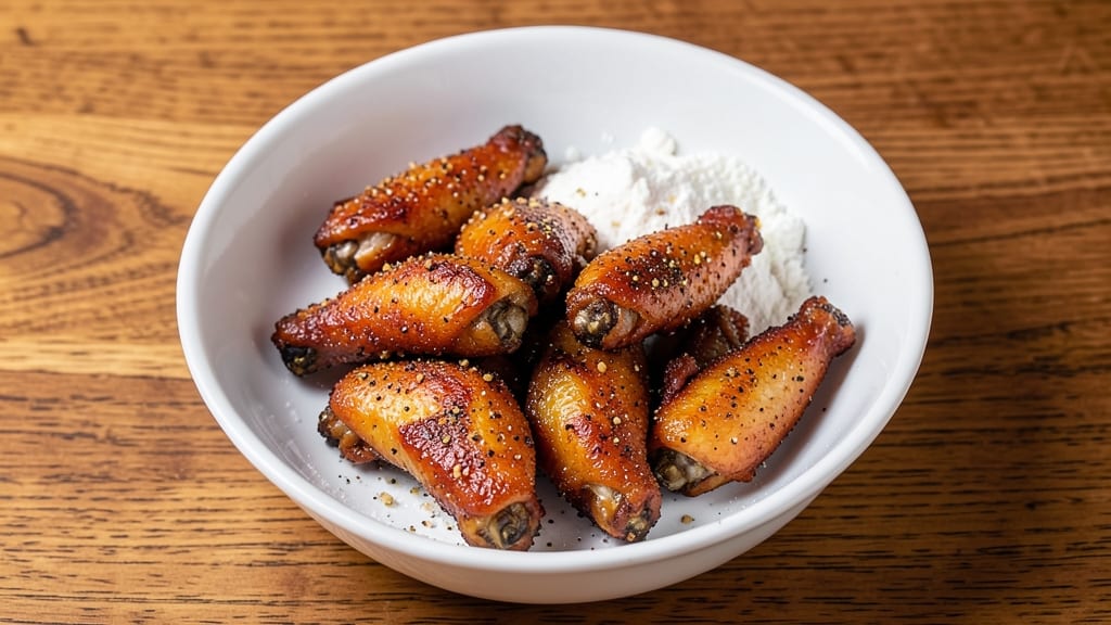 Chinese Takeout Fried Chicken Wings Recipe: Crispy Celery Crowns Over Tangy Honey Glaze