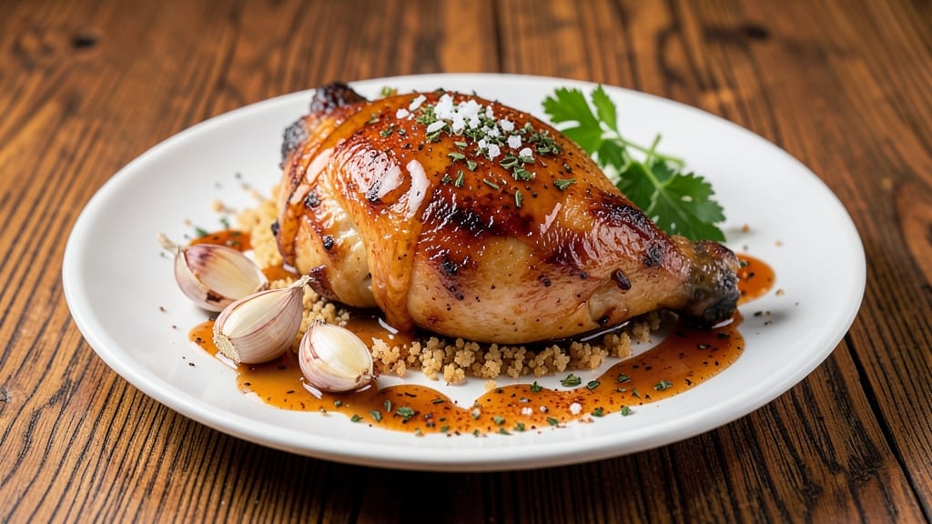Copycat Carrabba's Chicken Bryan Recipe: Smoky Garlic-Searred with Celery Crown Crunch