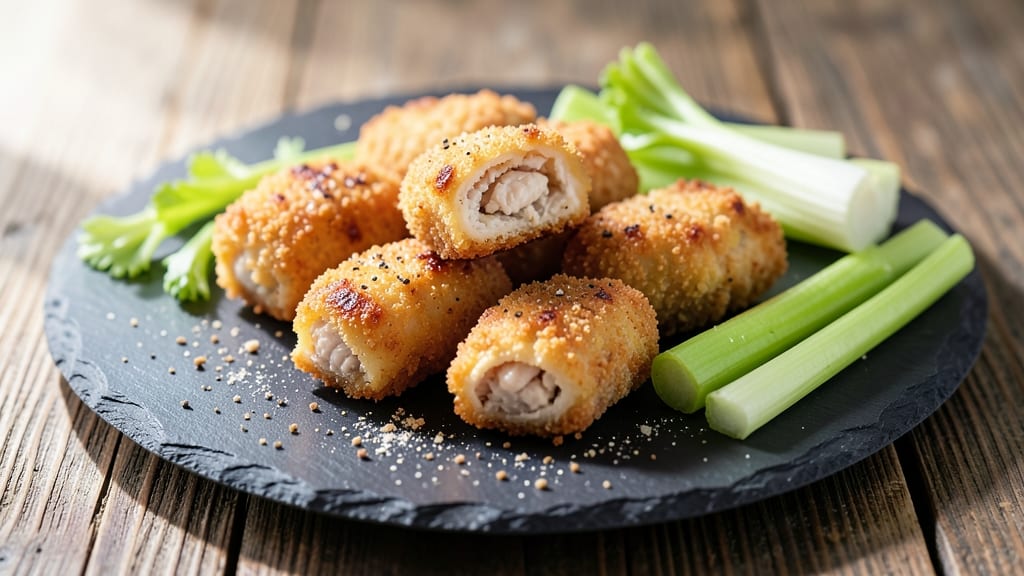Copycat Chick-Fil-A Chicken Minis Recipe: Crispy Celery Crowns Over Creamy Ranch Magic