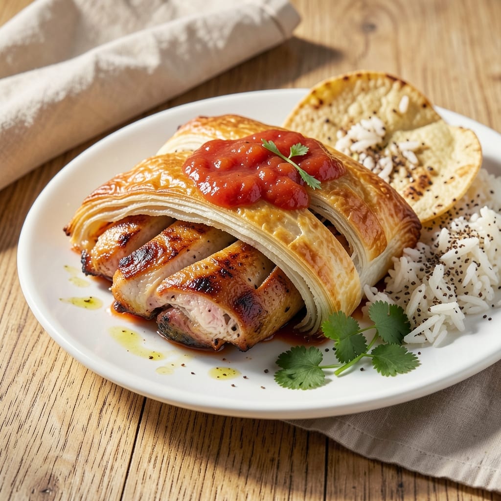 Baked Chicken Pastel Recipe: Flaky Layers and Juicy Fillings in One Dish