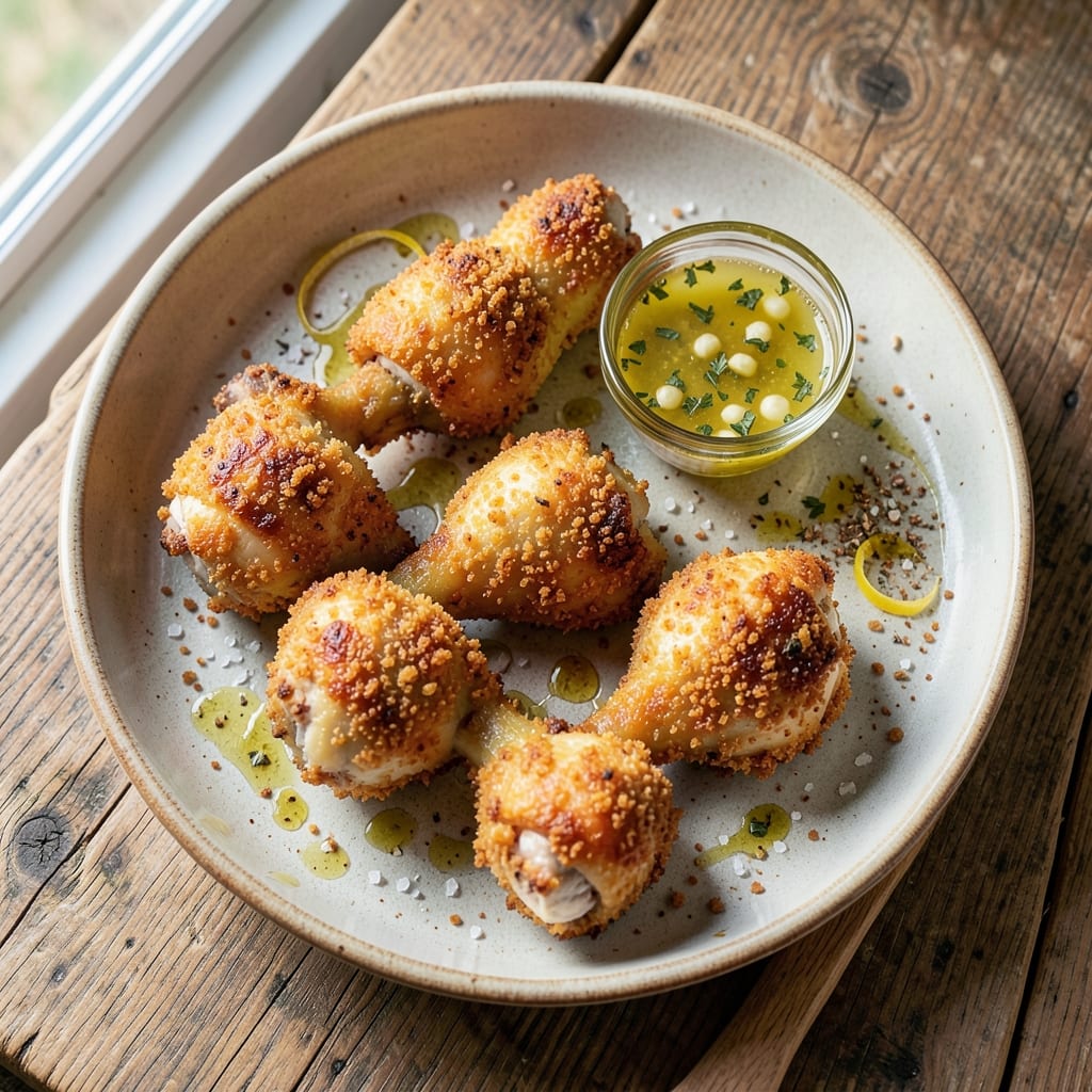 Baked Chicken Legs With Bread Crumbs Recipe: Crunchy Crust That Locks in Juiciness