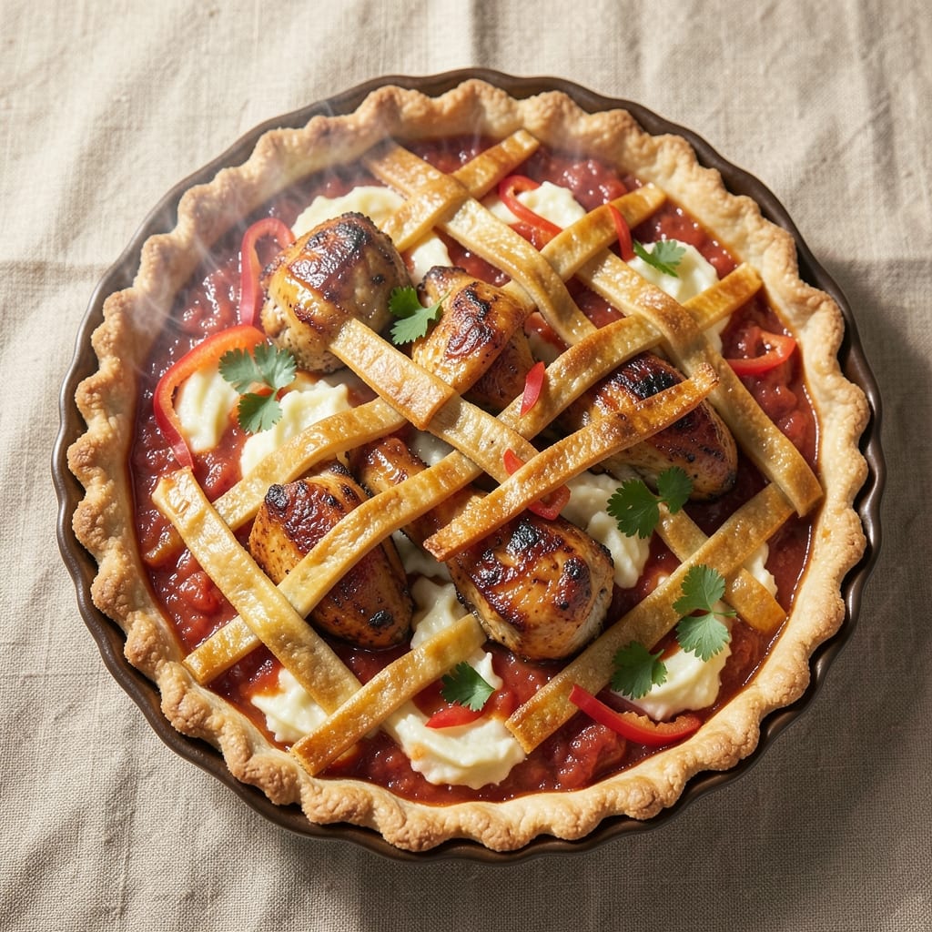 Best Nigerian Chicken Pie Recipe: Flaky Pastry Hugs Spiced Chicken Filling