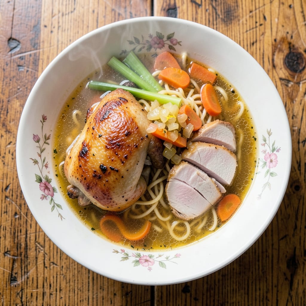 Binging With Babish Chicken Noodle Soup Recipe: Velvety Broth and Homestyle Comfort