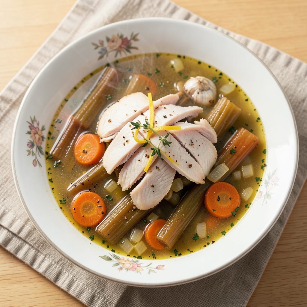 Boneless Chicken Soup Recipe: Light and Comforting in 25 Minutes