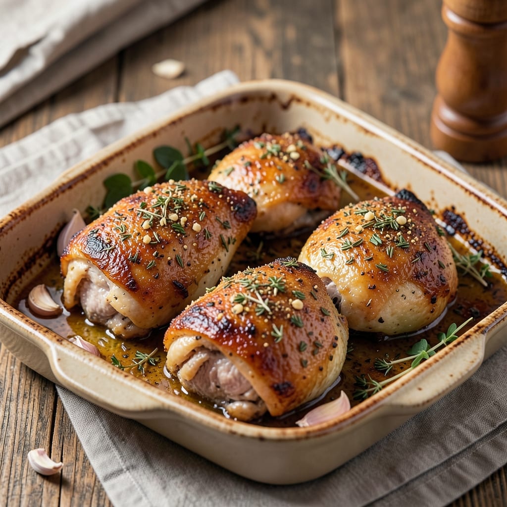 Boston Market Baked Chicken Recipe: Herb-Packed Crispy Crust, Juicy Centers