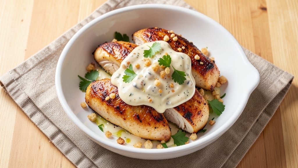 Hidden Valley Ranch Chicken Recipe: Crispy Celery Crowns Over Creamy Ranch Magic