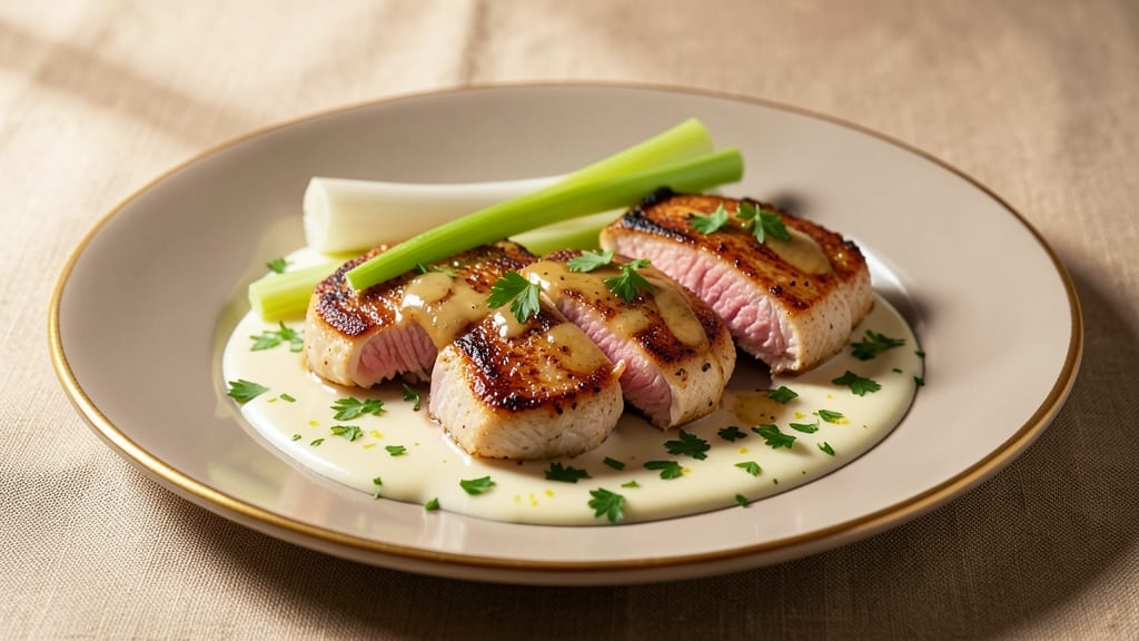 Ina Garten's Chicken Marbella Recipe: Celery Crown Crunch Over Lemon-Herb Cream Sauce