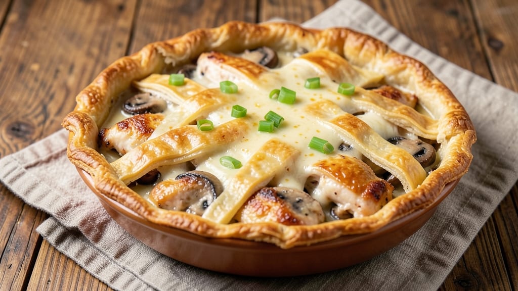 Mrs Budd's Chicken Pot Pie Copycat Recipe: Golden Crust Over Mushroom-Creamed Heaven