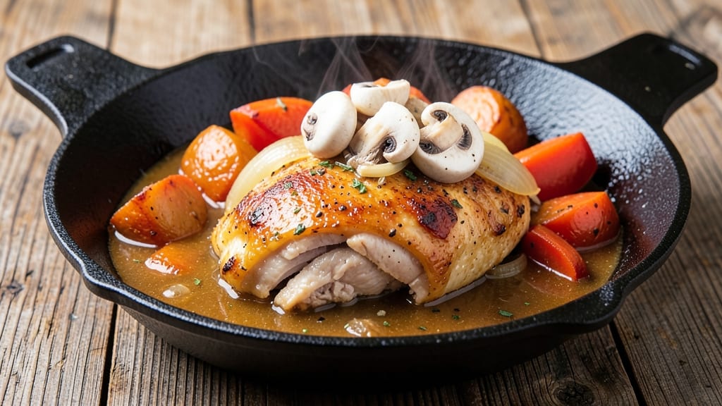 Paula Deen's Chicken Bog Recipe: Southern-Style Celery Crown Crunch Over Creamy Mushroom Sauce