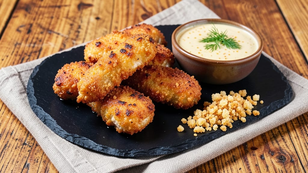 Zaxby's Chicken Fingers Recipe: Crispy Celery Crowns Over Ranch Drizzle